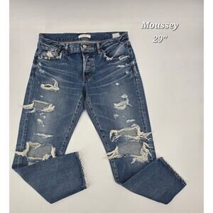 MOUSSY Vintage Distressed Jeans – Size 29 Made in Japan